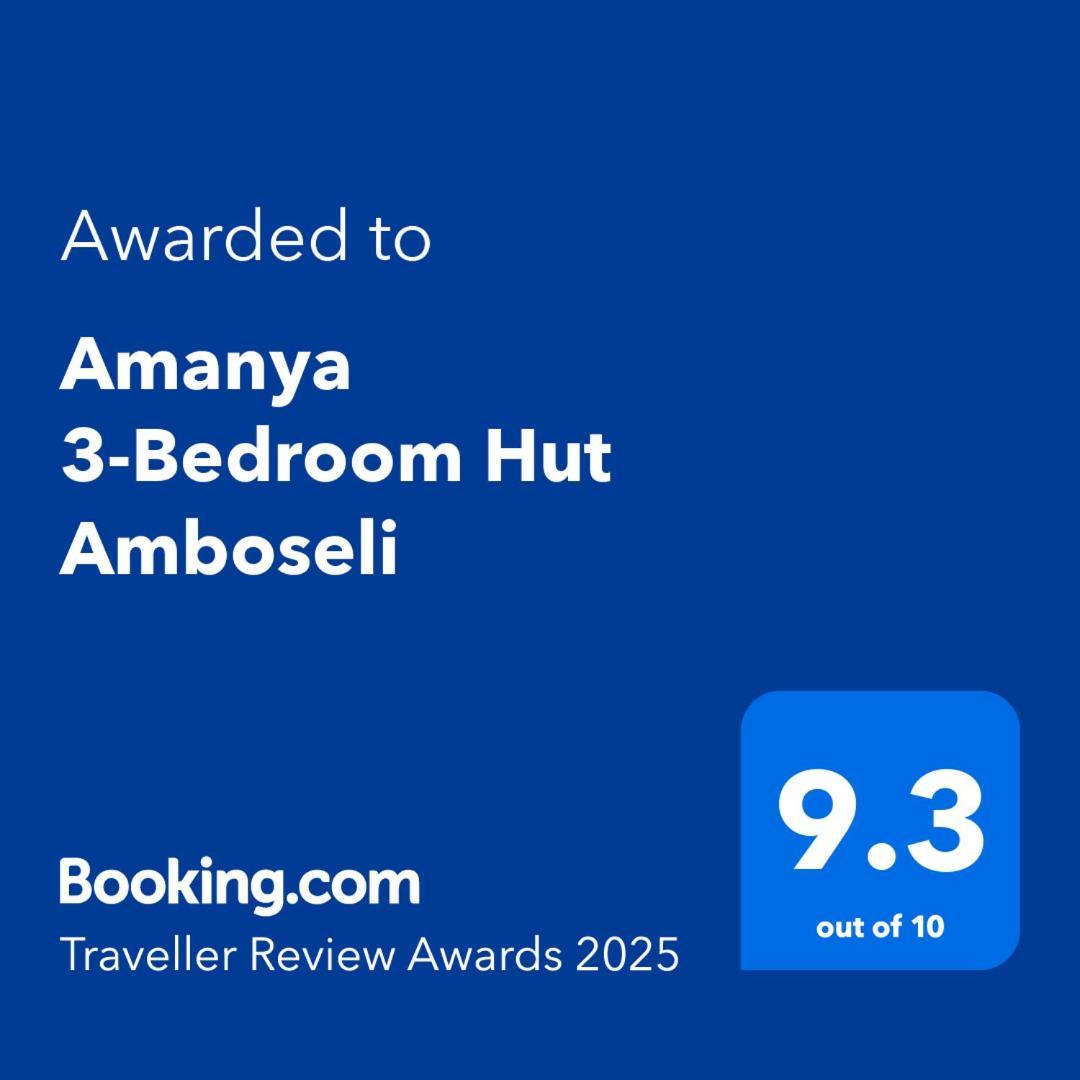 Amanya 3-Bedroom Hut อัมโบเซลี ภายนอก รูปภาพ